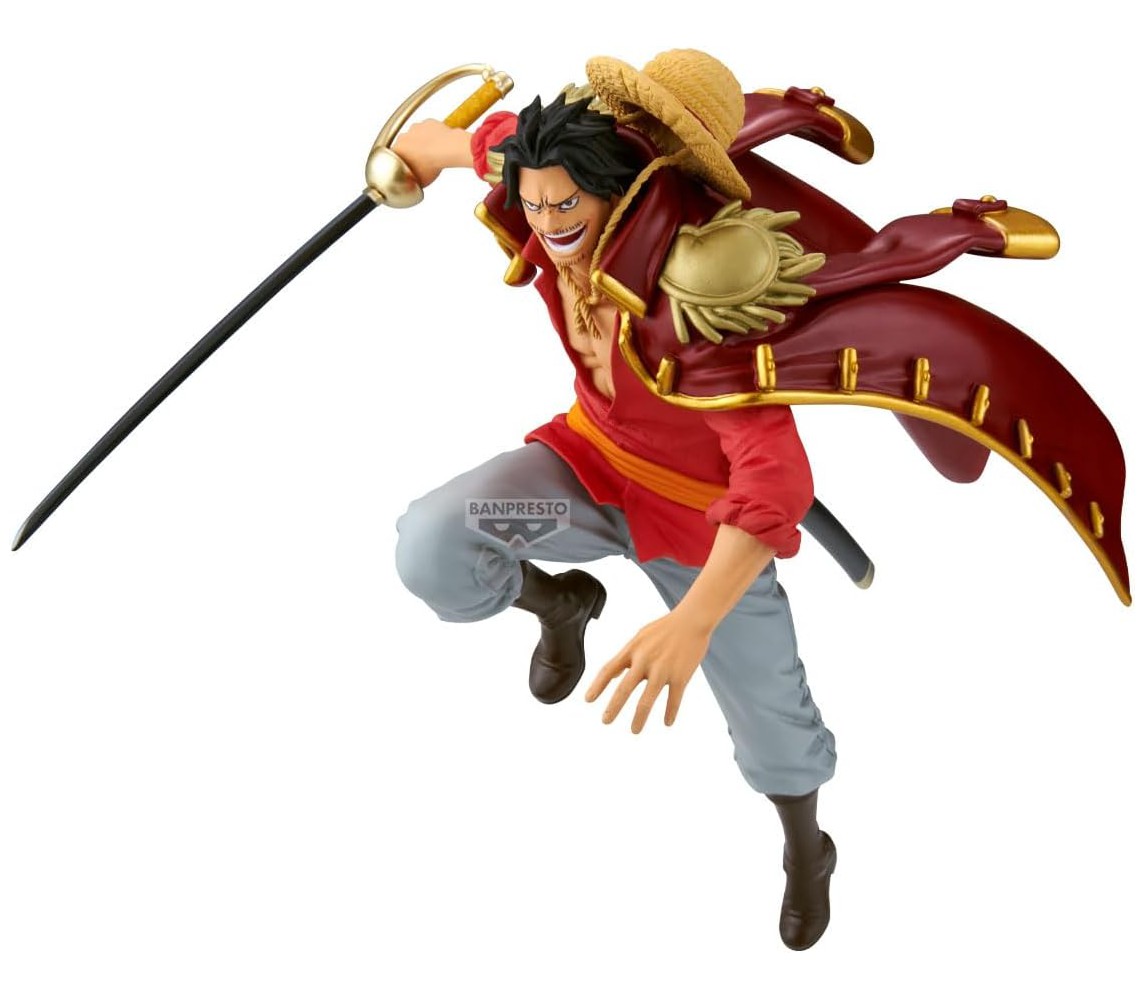 ONE PIECE Gold D. ROGER Battle Record Collection Figura Statua 17cm BANPRESTO