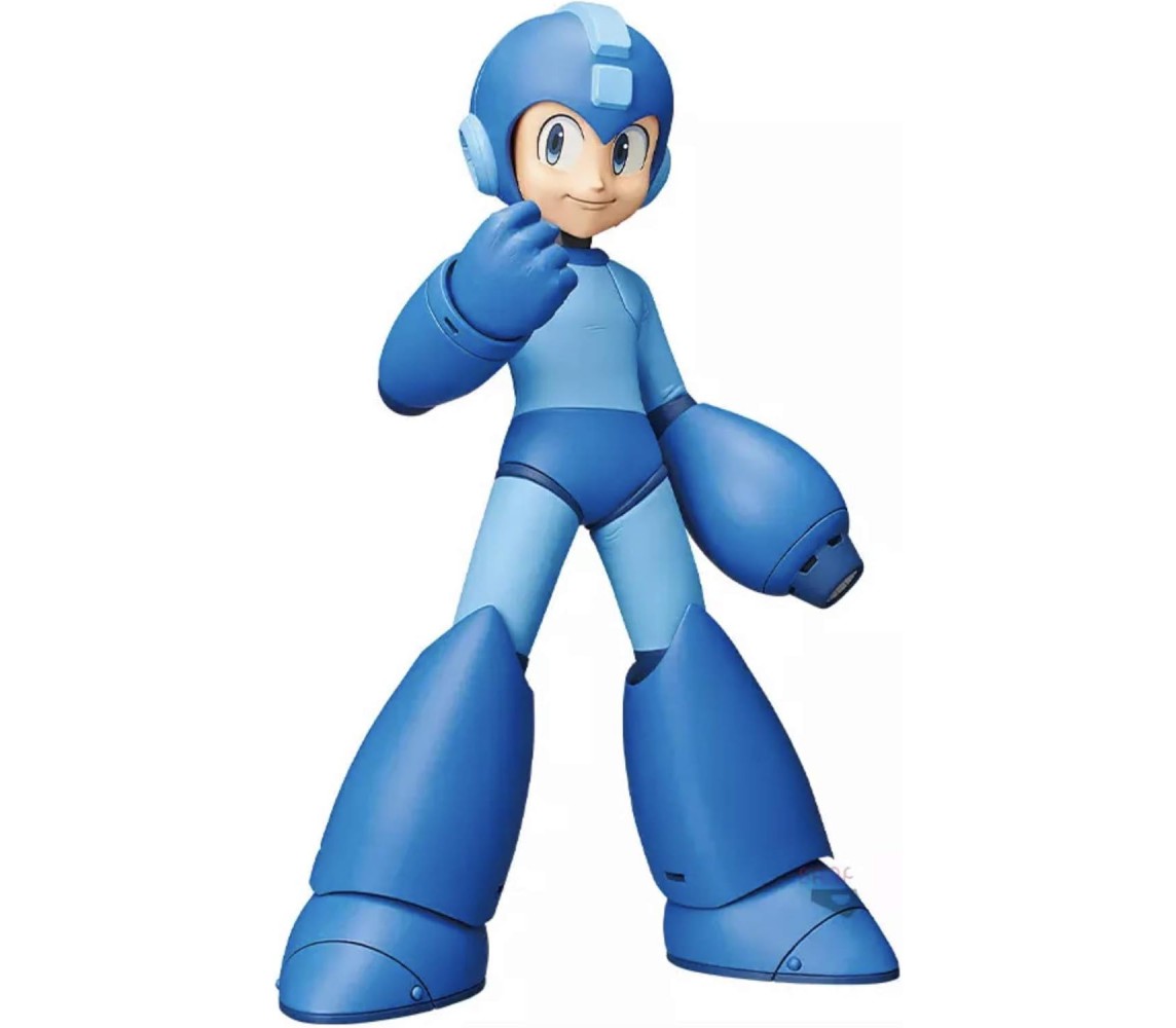 MEGAMAN ROCKMAN Figura BANPRESTO Statua 23cm Serie GRANDISTA PlayStation