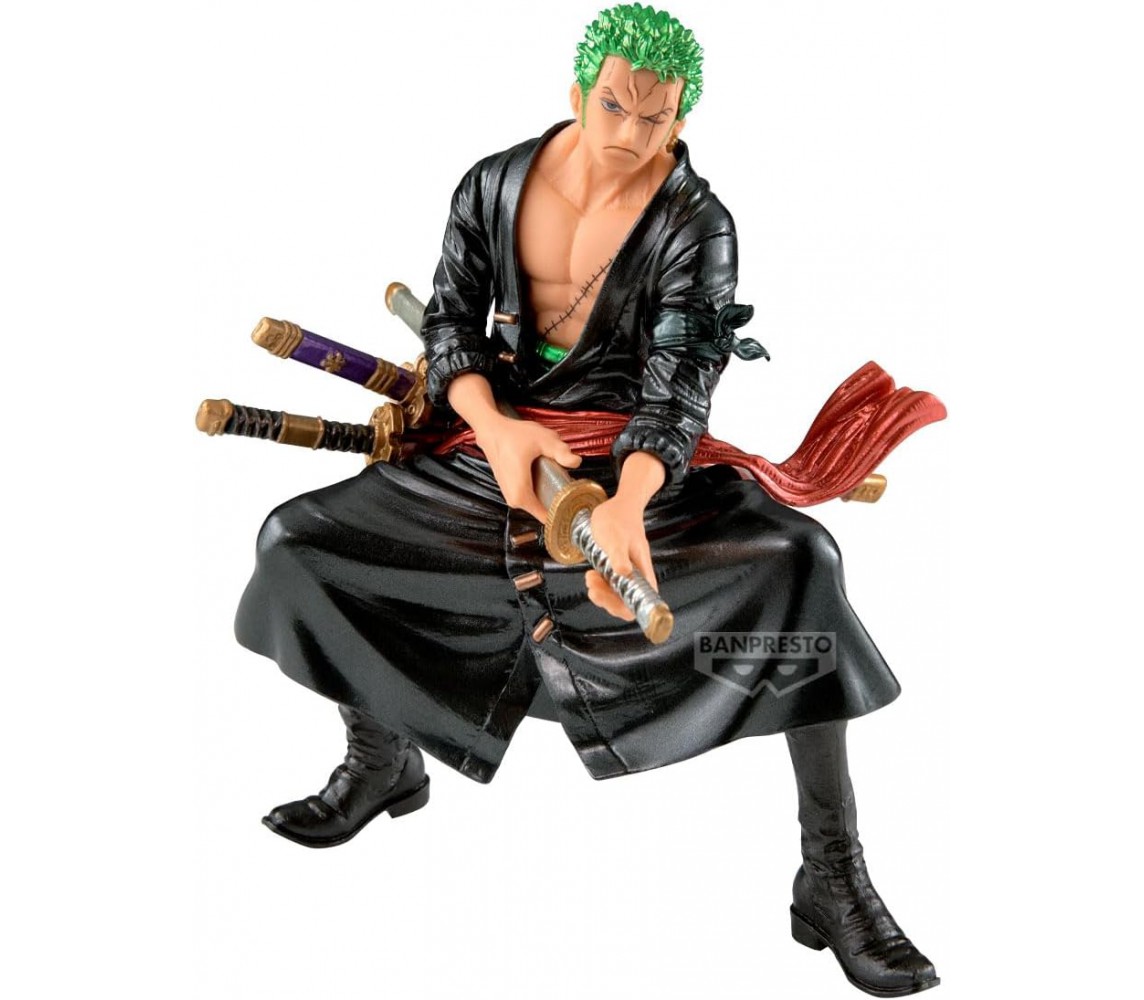 ONE PIECE Figura Statua THE SANJI 21cm KING OF ARTIST Special VersionBANPRESTO