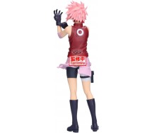 NARUTO Figura SASUKE HARUNO SAKURA Statua 26cm Originale Bandai BANPRESTO