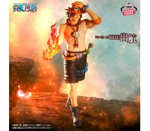 ONE PIECE LOGIA PORTGAS D ACE The Departure Figura Statua 19cm THE SHUKKO BANPRESTO