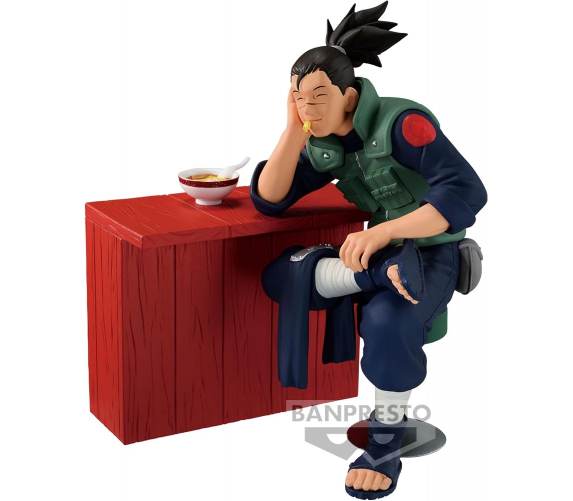 NARUTO Moment at Ichiraku RAMEN Figura 13cm IRUKA UMINO Serie 72 vol16 Banpresto