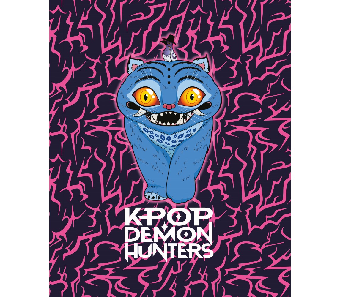 K-POP Demon Hunters Huntrix COPERTA Morbida Calda PLAID 160x130cm ORIGINALE 6342