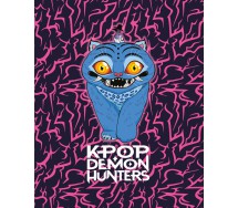 K-POP Demon Hunters Huntrix COPERTA Morbida Calda PLAID 160x130cm ORIGINALE 6342