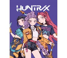 K-POP Demon Hunters Huntrix COPERTA Morbida Calda PLAID 160x130cm ORIGINALE 6021