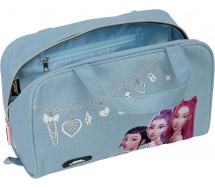 K-POP Demon Hunters BORSETTA Borsa Beauty case 31x14x18cm ORIGINALE Safta