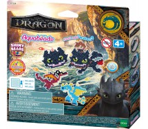 DRAGON TRAINER AQUABEADS Kit Portachiavi Gioco Creativo 700 PERLINE Epoch 35124