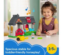 LITTLE PEOPLE Playset MANEGGIO dei CAVALLi con LUCI MUSICA FISHER PRICE HWR84