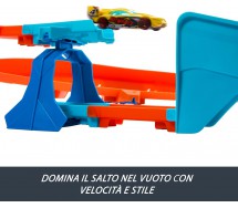 HOT WHEELS BOOSTED JUMP motorizzata Pista Playset Serie TRACKS CREATOR JDB49