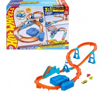 HOT WHEELS BOOSTED JUMP motorizzata Pista Playset Serie TRACKS CREATOR JDB49