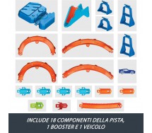 HOT WHEELS BOOSTED JUMP motorizzata Pista Playset Serie TRACKS CREATOR JDB49