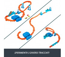 HOT WHEELS BOOSTED JUMP motorizzata Pista Playset Serie TRACKS CREATOR JDB49