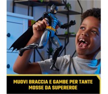 BATMAN CLASSICO Figure Action 30cm posabile 11 Punti di Articolazione DC COMICS