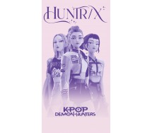 HUNTRIX K-POP DEMON HUNTERS Asciugamano Grande TELO MARE Spiaggia Originale 6144