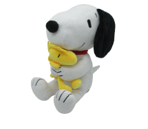 PEANUTS Peluche SNOOPY con WOODSTOCK Grande XXL 45cm ORIGINALE
