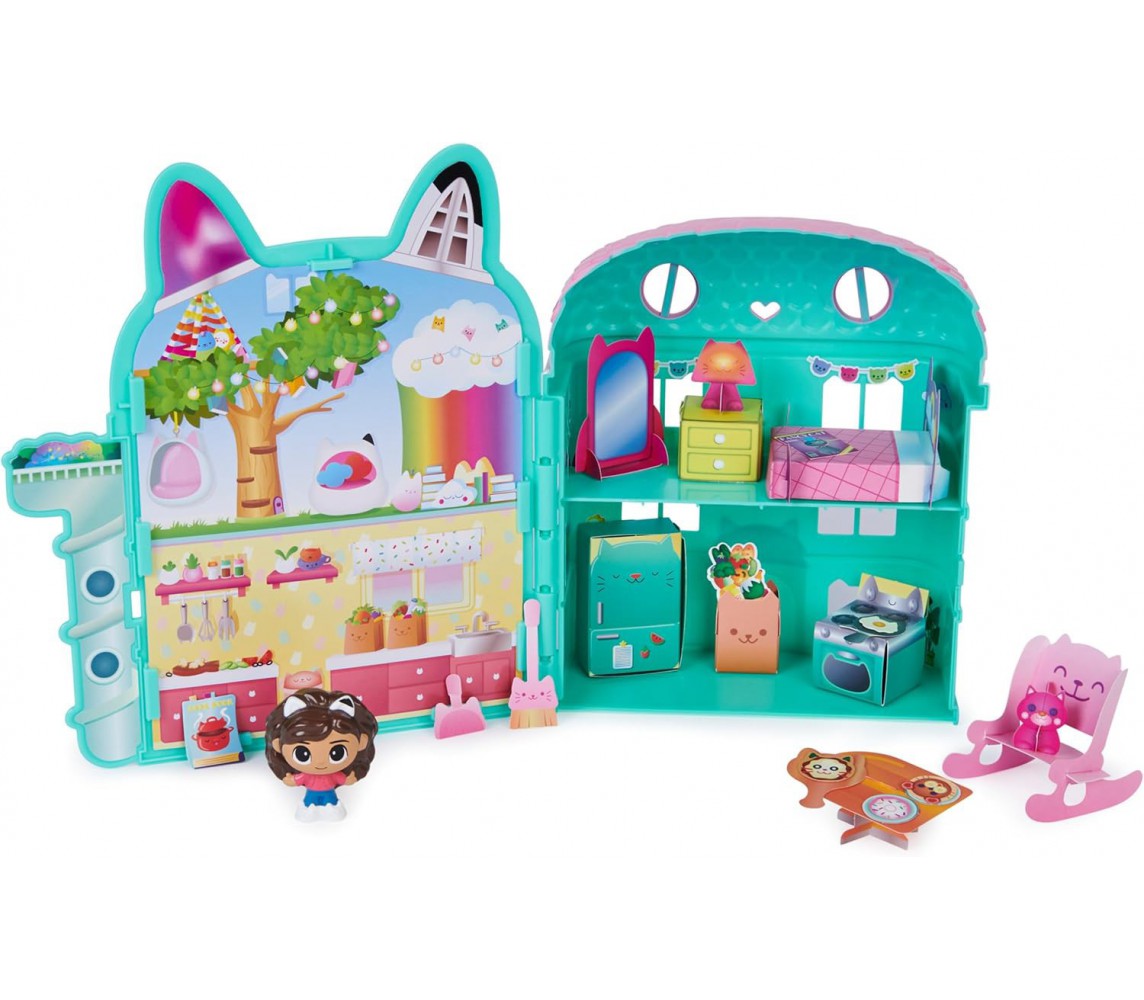 GABBY DOLLHOUSE Casa Gatto PlaySet BOX ROTTO Figura GABBY Accessori ORIGINALE