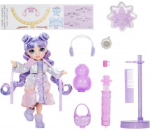 Rainbow High BOX ROTTO VIOLET Winter Wonderland BAMBOLA Fashion Doll 28cm MGA