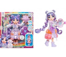 Rainbow High BOX ROTTO VIOLET Winter Wonderland BAMBOLA Fashion Doll 28cm MGA