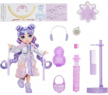 Rainbow High BOX ROTTO VIOLET Winter Wonderland BAMBOLA Fashion Doll 28cm MGA