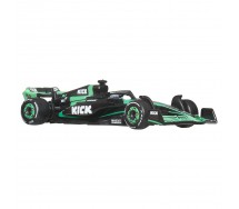 KICK Sauber F1 BOX ROTTO Zhou 24 Modello Auto Formula 1 2024 1/64 8cm HW JBM23