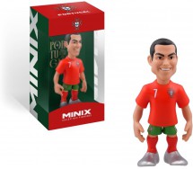 CRISTIANO RONALDO BOX ROTTO Minix Figura 12cm CR7 PORTOGALLO calcio Football 232