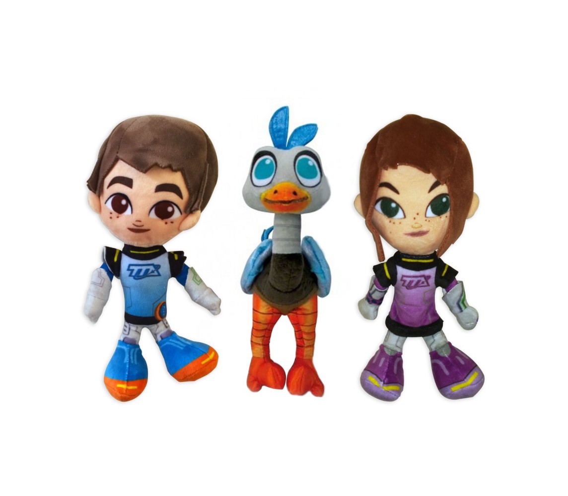 MILES FUTURO TOMORROW Peluche 20cm Scegli Personaggio ORIGINALE DISNEY