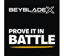 BEYBLADE X Let It RIP Trottola DieCast SCYTHE INCENDIO 3-80B Hasbro G0285