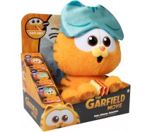 GARFIELD MOVIE Peluche gatto INTERATTIVO 25cm Mangia Dorme Miagola Animagic