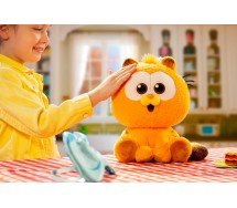 GARFIELD MOVIE Peluche gatto INTERATTIVO 25cm Mangia Dorme Miagola Animagic