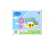 PEPPA PIG BAGNO Playset con 2 FIGURE Peppa e George e accessori HASBRO D4104