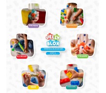 Jelly Blox Goliath Set Fattoria FARM SET - 15 Mattoncini morbidi SQUEEZE Goliath