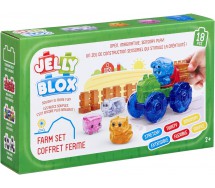 Jelly Blox Goliath Set Fattoria FARM SET - 15 Mattoncini morbidi SQUEEZE Goliath