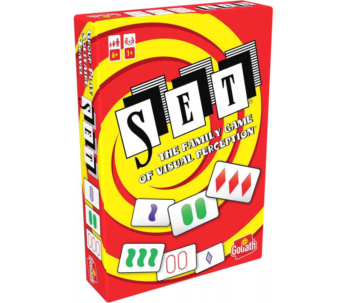 VISUAL SET Goliath GIOCO DI CARTE Riflessione Percezione Visiva Creativo Famoso