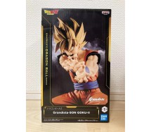 DRAGON BALL BOX ROTTO Banpresto FIGURA Statua 25cm SON GOKU SS GRANDISTA Ver. II