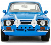 FAST FURIOUS BOX ROTTO Modello Auto FORD ESCORT 1974 BRIAN 20cm 1:24 JADA