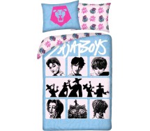 K-POP Demon Hunters Copripiumino REVERSIBILE SET LETTO 140x200cm Cotone 5871