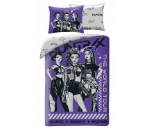 K-POP Demon Hunters Copripiumino REVERSIBILE SET LETTO 140x200cm Cotone 5857