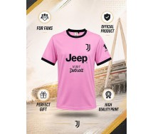 JUVENTUS FC 2026/2027 Maglia Divisa UFFICIALE ROSA NEUTRA Senza Nome e Numero