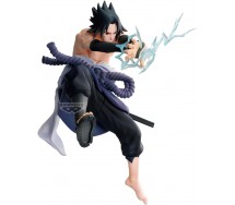 NARUTO Banpresto FIGURA Statua SASUKE 16cm Serie 72 VIBRATION STARS Originale