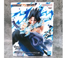 NARUTO Banpresto FIGURA Statua SASUKE 16cm Serie 72 VIBRATION STARS Originale