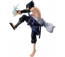 NARUTO Banpresto FIGURA Statua SASUKE 16cm Serie 72 VIBRATION STARS Originale