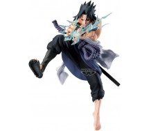 NARUTO Banpresto FIGURA Statua SASUKE 16cm Serie 72 VIBRATION STARS Originale