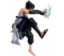 NARUTO Banpresto FIGURA Statua SASUKE 16cm Serie 72 VIBRATION STARS Originale