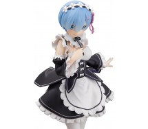 RE:ZERO REM versione Maid Statuetta Figura 24cm Serie GLITTER GLAMOURS Banpresto