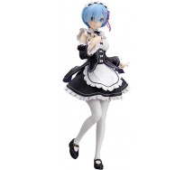 RE:ZERO REM versione Maid Statuetta Figura 24cm Serie GLITTER GLAMOURS Banpresto