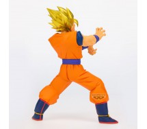 DRAGON BALL Banpresto SON GOKU SS Figura 20cm Serie Blood Of Saiyans Originale