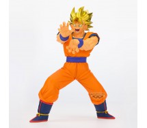 DRAGON BALL Banpresto SON GOKU SS Figura 20cm Serie Blood Of Saiyans Originale