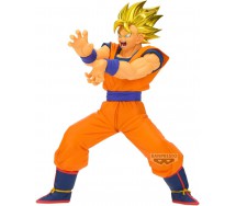 DRAGON BALL Banpresto SON GOKU SS Figura 20cm Serie Blood Of Saiyans Originale