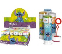 BOLLE SAPONE STITCH Party Box Display 36 Flaconi 60ml Originali Disney Dolcop