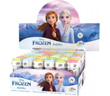 BOLLE SAPONE FROZEN Anna Elsa Party Box Display 36 Flaconi 60ml Originali Disney